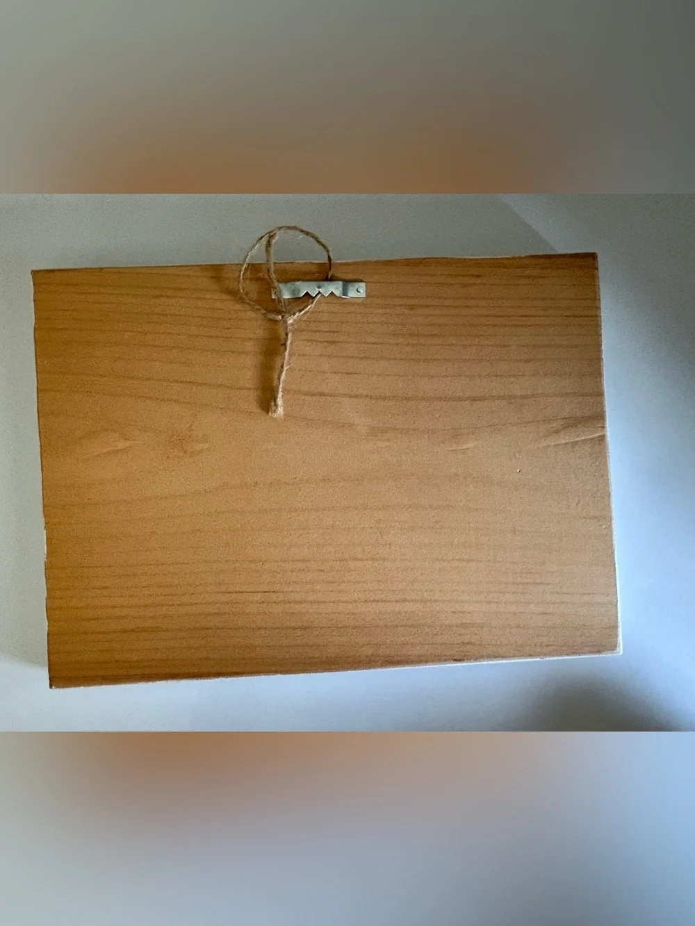 Mother Wall Wooden Sign – White background with Black Lettering
